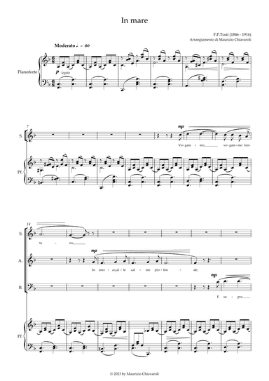 In mare (arr. Maurizio Chiavaroli)
