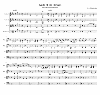 Waltz of the Flowers (Valsa das Flores) (arr. Yuri Braga)