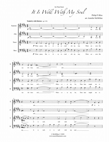 It Is Well With My Soul (arr. Jennifer McMillan)