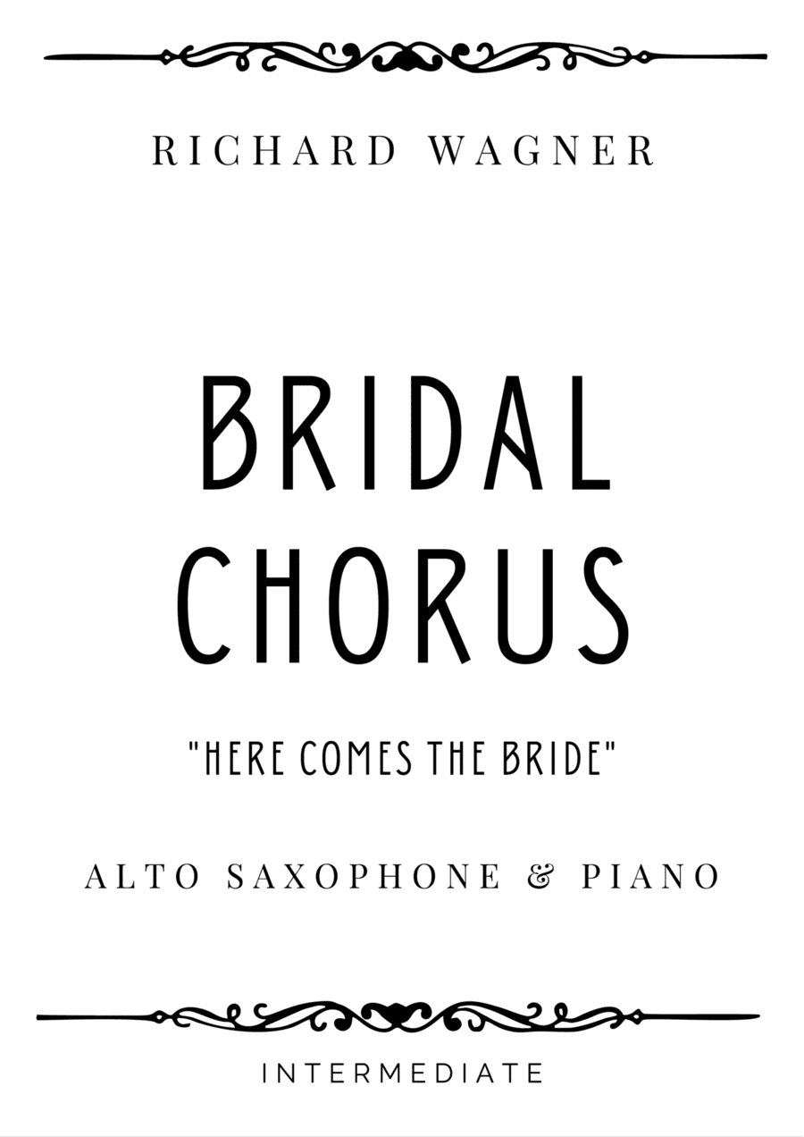 Wagner - Bridal Chorus in B-flat Major - Intermediate (arr. Piacere Music Sheets)
