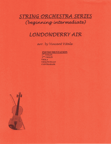 LONDONDERRY AIR (DANNY BOY)  early intermediate (arr. Vincent Vitale)