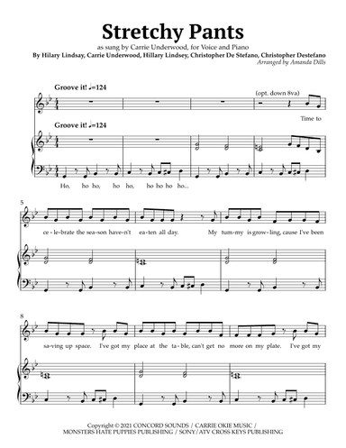 Stretchy Pants (arr. Amanda Dills)