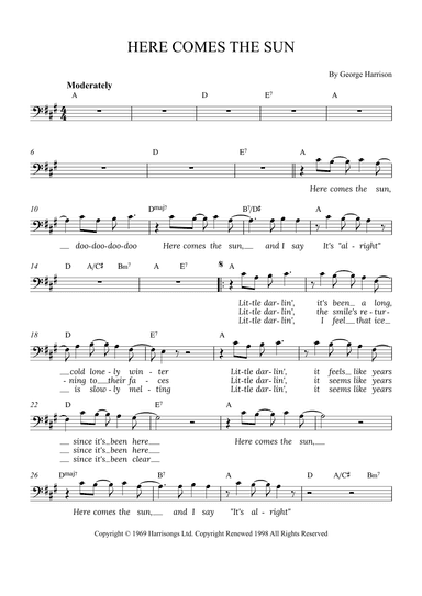 Here Comes The Sun (arr. Alex Nunes Rodrigues)