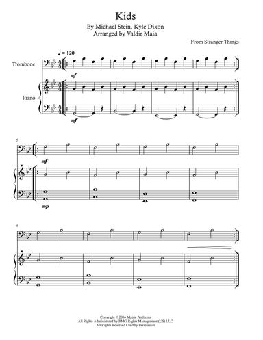 Kids (arr. Valdir Maia)