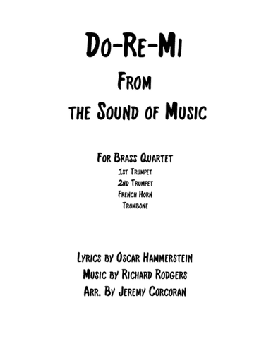 Do-Re-Mi (arr. Jeremy Corcoran)