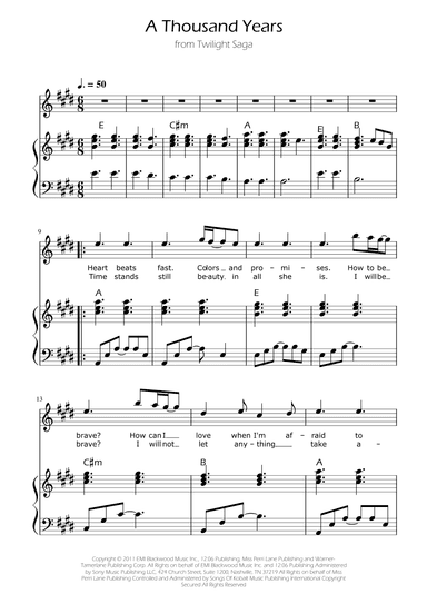 A Thousand Years (arr. Ygor Nunes)