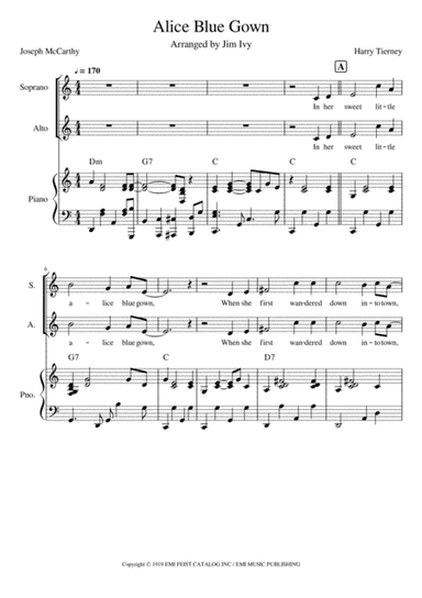 Alice Blue Gown (arr. Jim Ivy)