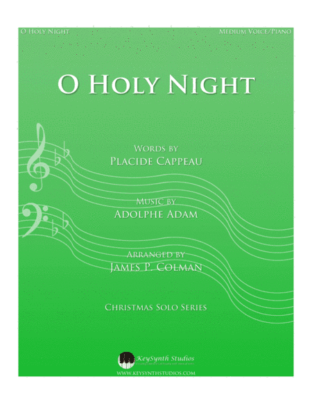 O Holy Night (arr. James P. Colman)
