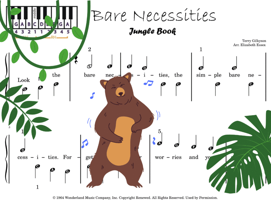 The Bare Necessities (arr. Elizabeth Essex)