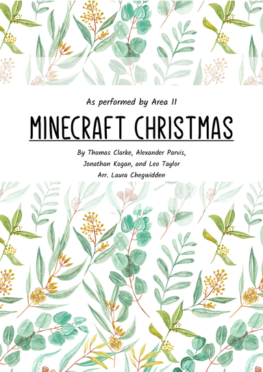 Minecraft (arr. Laura Chegwidden)