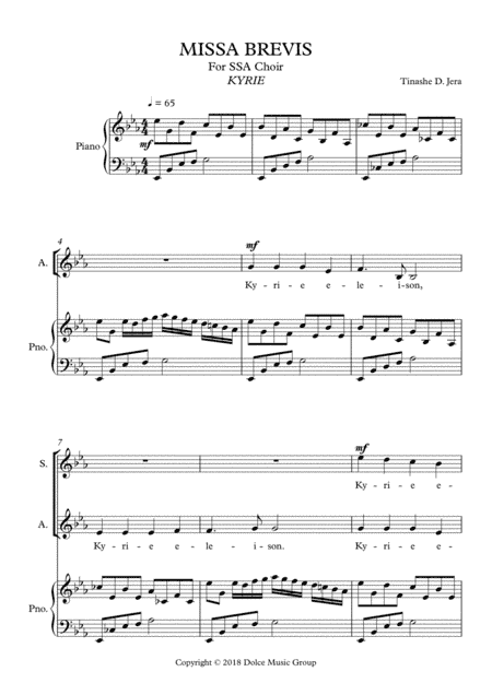 Kyrie - SSA