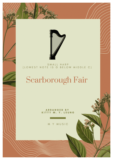Scarborough Fair - Small Harp (range from G below middle C) (arr. Kitty M. Y. Leung)