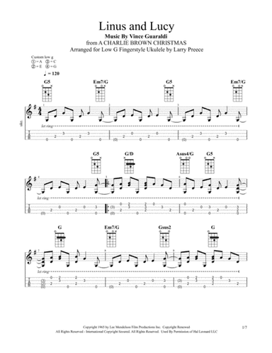 Linus And Lucy (arr. Larry Preece)
