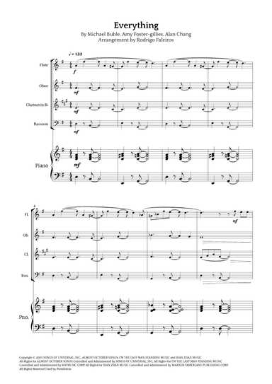 Everything (arr. Rodrigo Faleiros)