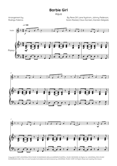 Barbie Girl (arr. Rodrigo Faleiros)
