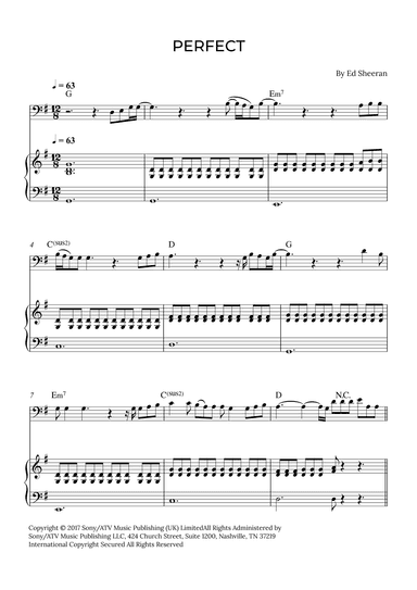Perfect (arr. Alex Nunes Rodrigues)