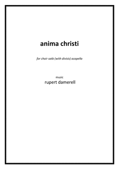anima christi