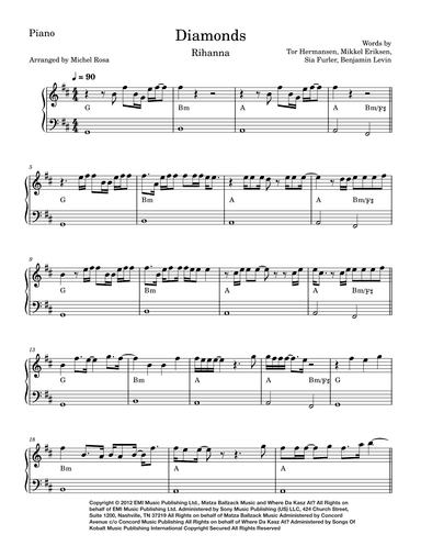 Diamonds (arr. Harmonistas)