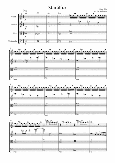 Starálfur (arr. Ian Anderson)
