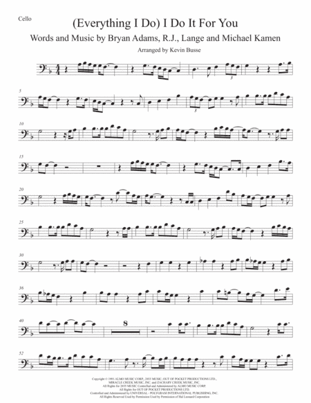 (Everything I Do) I Do It For You (arr. Kevin Busse)