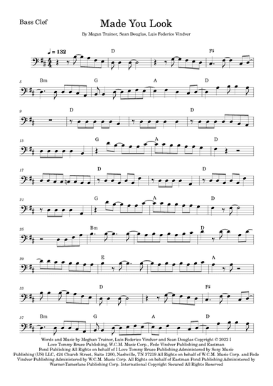 Made You Look (arr. Fabio Eduardo de Oliveira)