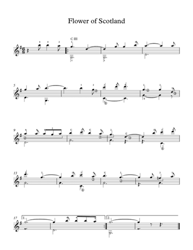 Flower of Scotland - Traditional Scottish Songs (arr. Milan Mitic)