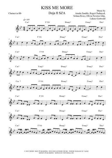 Kiss Me More (arr. Anderson Quevedo)