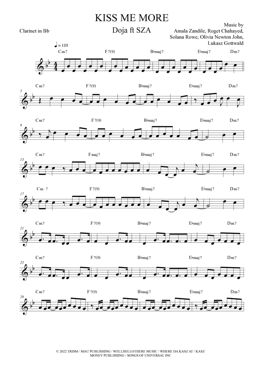 Kiss Me More (arr. Anderson Quevedo)