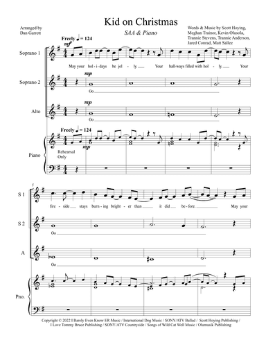 Kid On Christmas (arr. Dan Garrett)