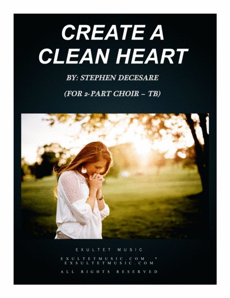 Create A Clean Heart (2-part choir (TB)