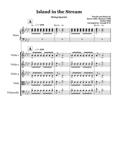 Islands In The Stream (arr. Joseph Ondong)