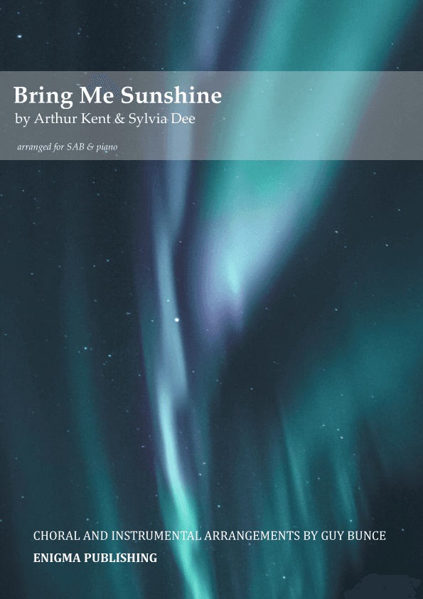 Bring Me Sunshine (arr. Guy Bunce)