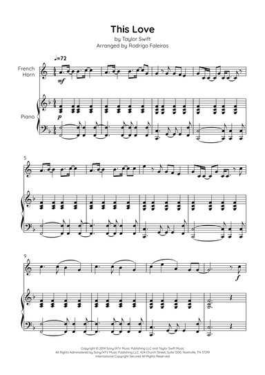This Love (arr. Rodrigo Faleiros)
