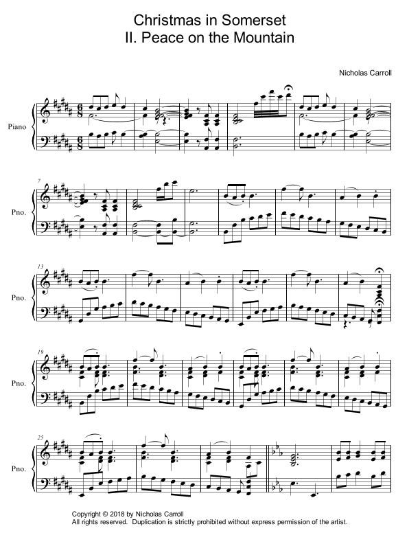 Peace on the Mountain