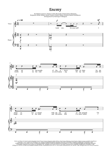 Enemy (arr. Henrique F Mangoni)