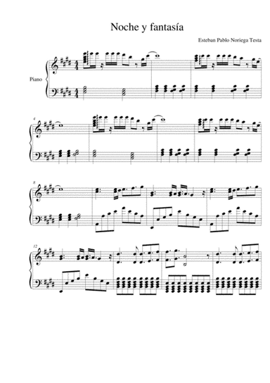 NOCHE Y FANTASÍA