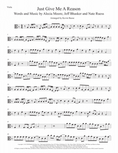 Just Give Me A Reason (arr. Kevin Busse)