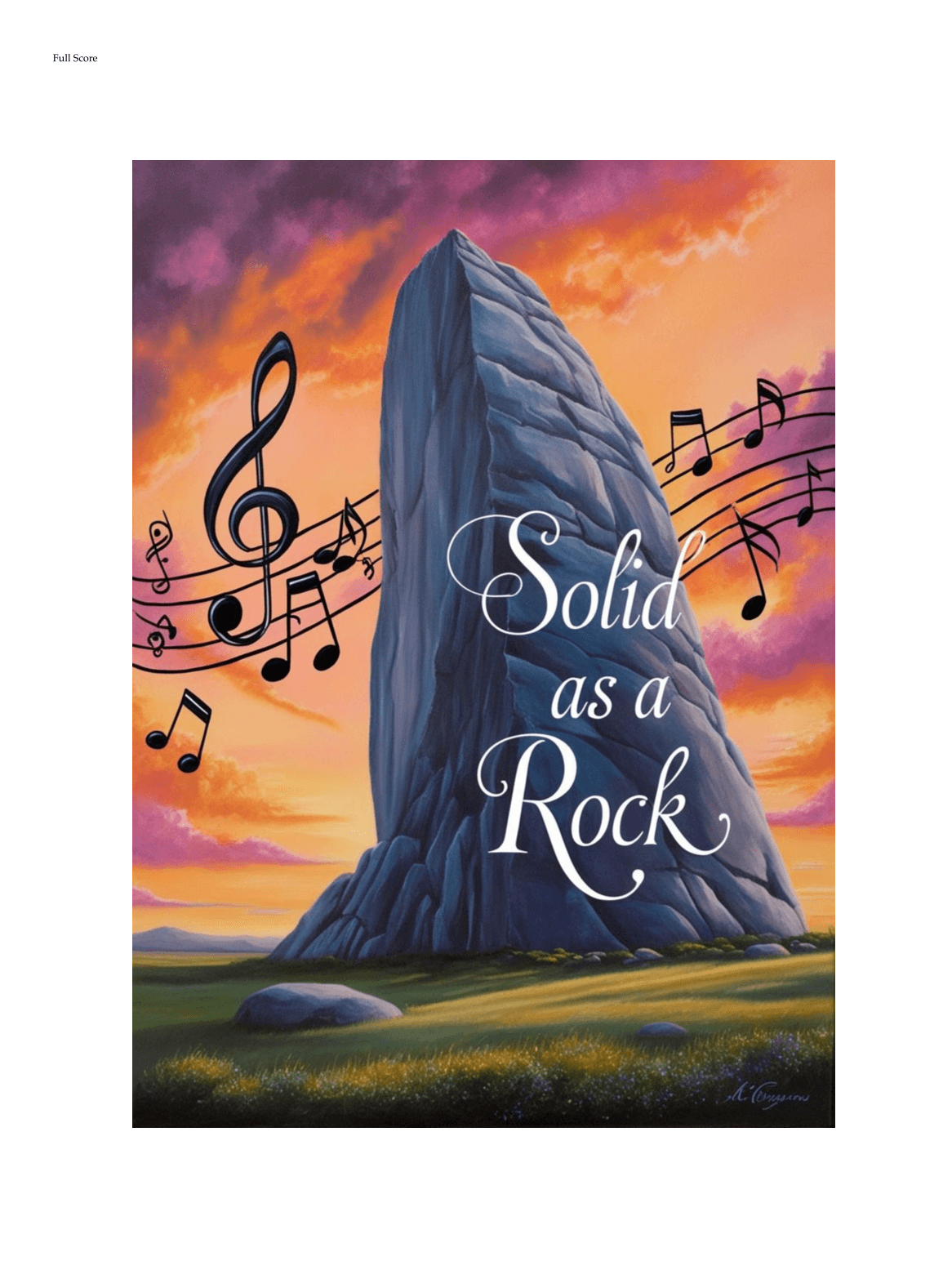 Solid As A Rock (arr. MARCOS MONACO)