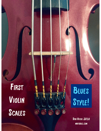 First Violin Scales  - Blues Style