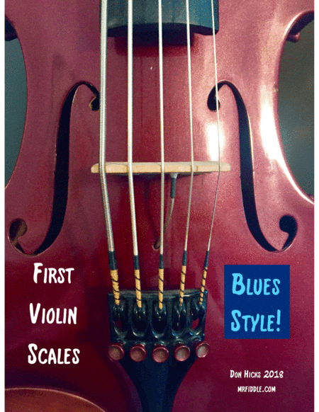 First Violin Scales  - Blues Style
