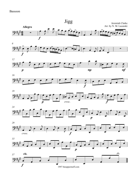 Jigg (arr. Nick Lacanski)