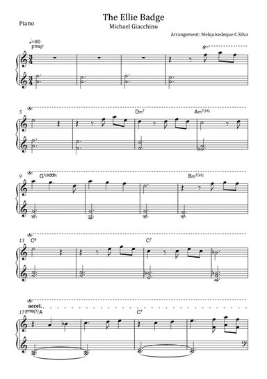 The Ellie Badge (arr. Melquisedeque C.Silva)