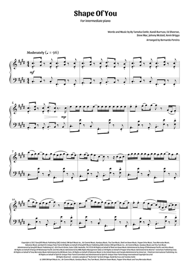 Shape Of You (arr. Bernardo Pereira)