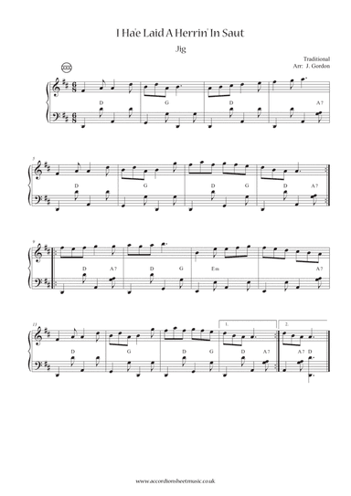 I Ha'e Laid A Herrin' In Saut (arr. Julia Gordon)