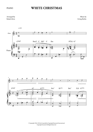 White Christmas (arr. Rafael Alves)