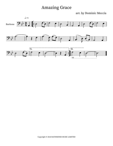 Amazing Grace (arr. Dominic Meccia)