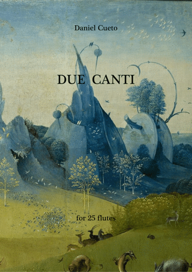 DUE CANTI for 25 flutes