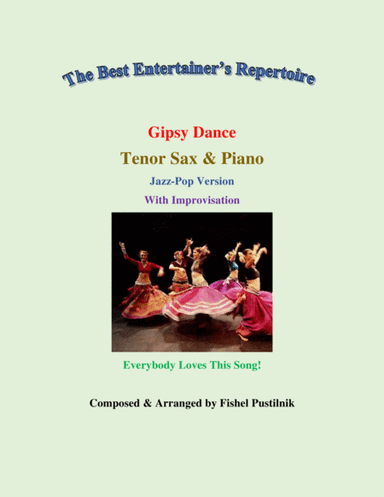 "Gipsy Dance" for Tenor Sax and Piano (with Improvisation)-Video