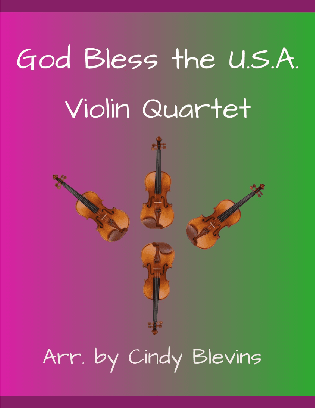 God Bless The U.s.a. (arr. Cindy Blevins)