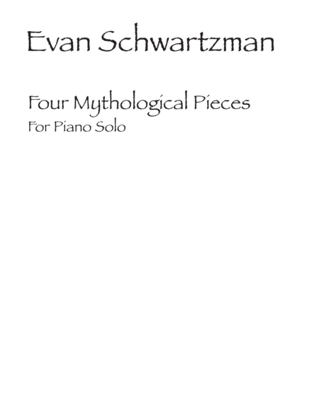 Four Mythological Pieces